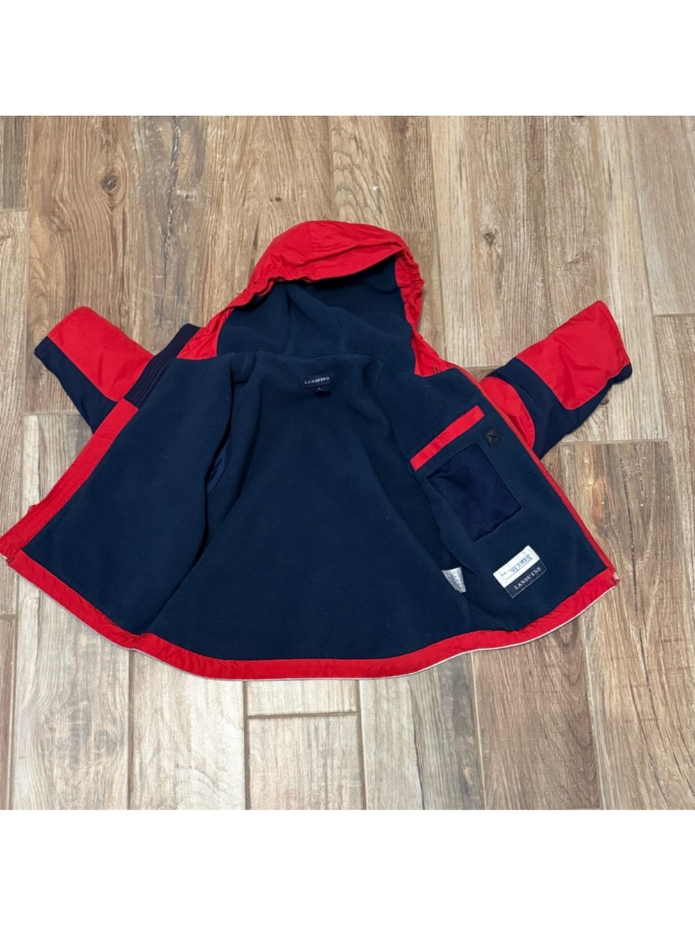 Lands End Kids Fleece Lined Insulated Jacket - Picture 2 of 4